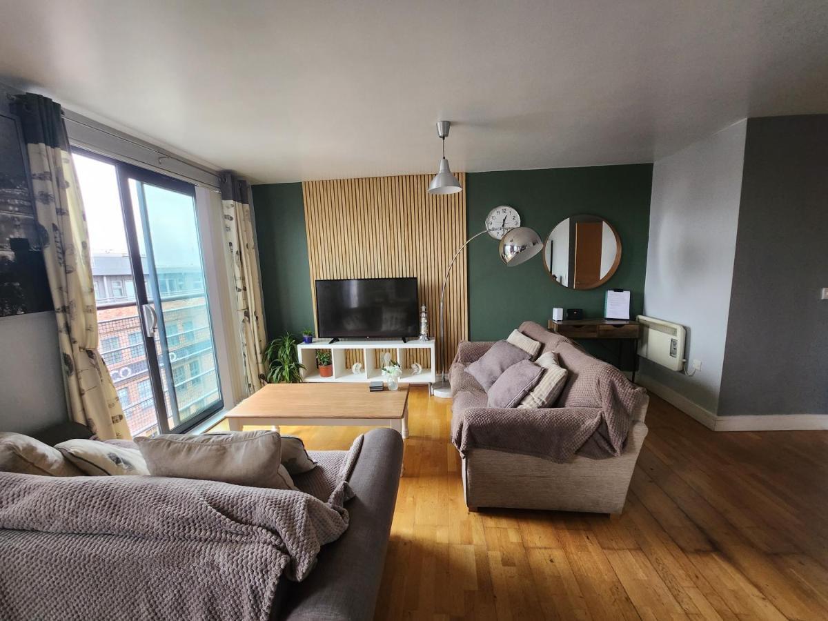 Modern Central Penthouse - 1 Secureparking Liverpool Dış mekan fotoğraf